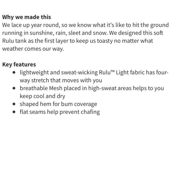 Lululemon First Base Tank - Picture 9 of 9